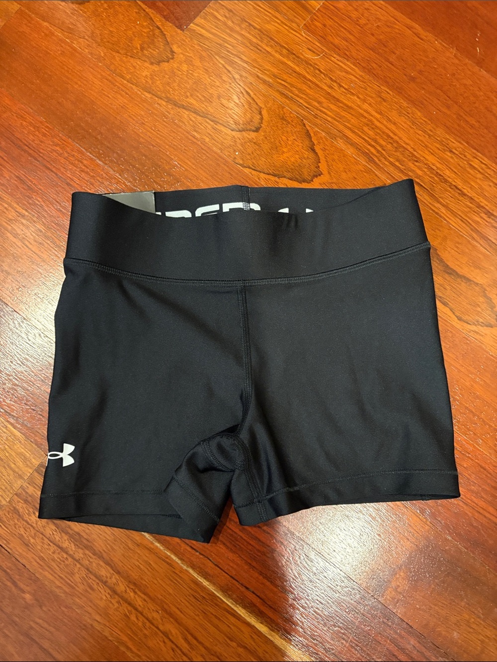 Under Armour Black Women's Training Compression Bike Shorts